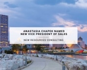 ANASTASIA CHAPEK NAMED NEW VICE PRESIDENT OF SALES