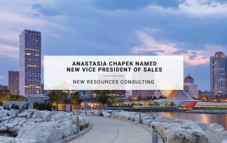 ANASTASIA CHAPEK NAMED NEW VICE PRESIDENT OF SALES