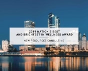 2019 Nation’s Best and Brightest in Wellness Award