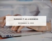 Running IT As a Business