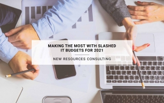 Making the Most with Slashed IT Budgets for 2021