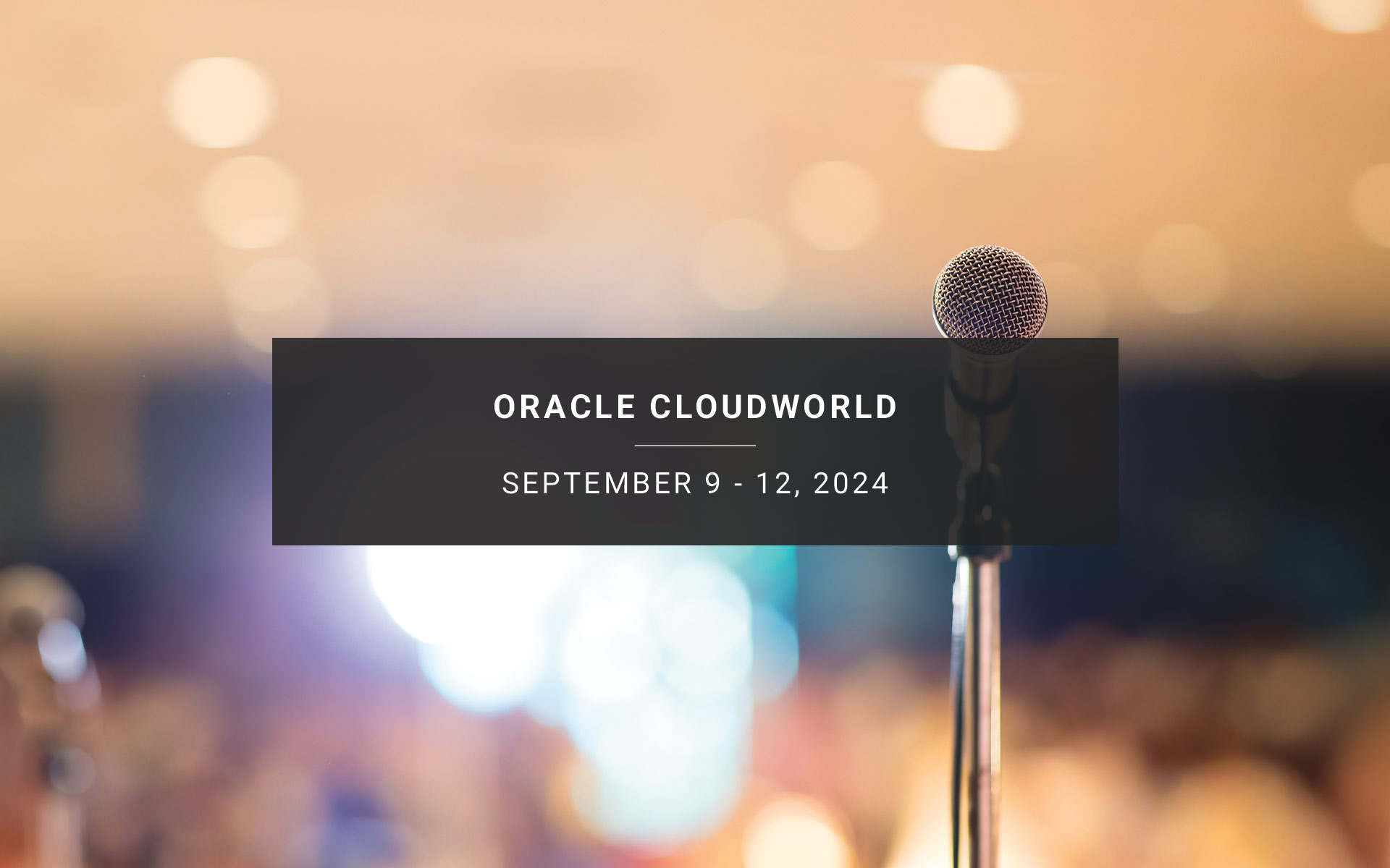 Oracle CloudWorld | New Resources Consulting