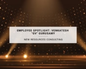 Employee Spotlight: Venkatesh "GV" Gurusamy | New Resources Consulting