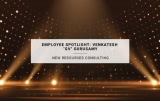 Employee Spotlight: Venkatesh "GV" Gurusamy | New Resources Consulting