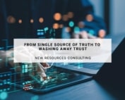 From Single Source of Truth to Washing Away Trust