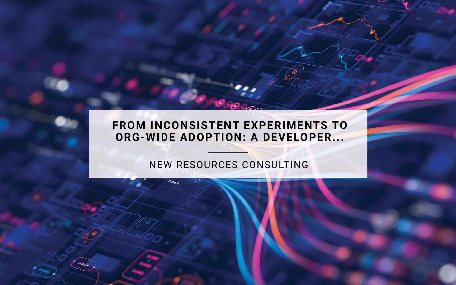 From Inconsistent Experiments to Org-Wide Adoption: A Developer AI Transformation Guide for Engineering Leaders