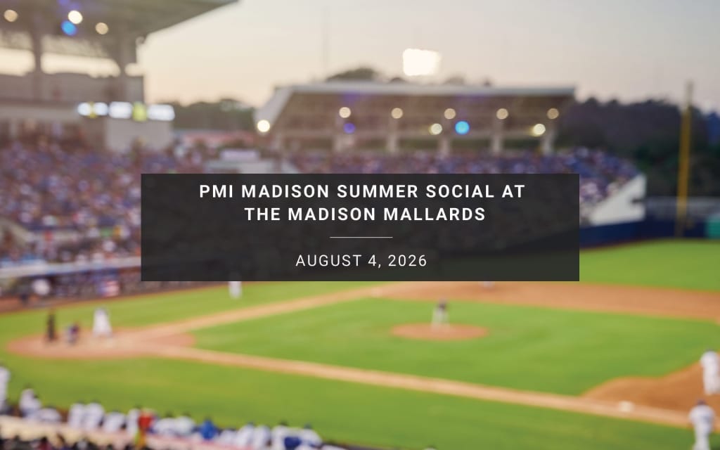 PMI Madison Summer Social at the Madison Mallards
