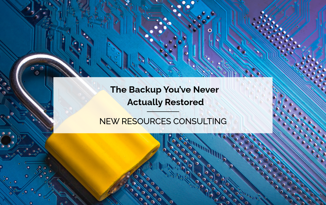 Cybersecurity Awareness Month – The Backup You've Never Actually Restored