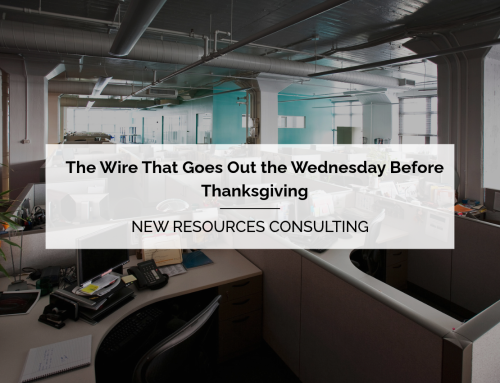 The Wire That Goes Out the Wednesday Before Thanksgiving