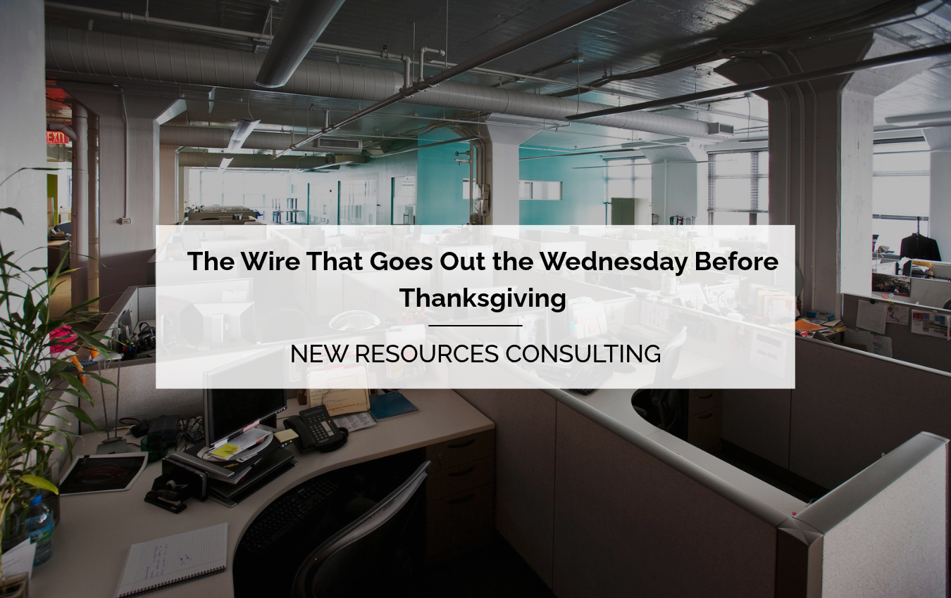 Business email compromise - The Wire That Goes Out the Wednesday Before Thanksgiving